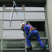 安全防墜器保護戶外高空清潔人員人身安全